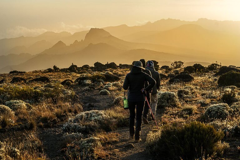 Kilimanjaro in Tanzania the highest point in the African Continent